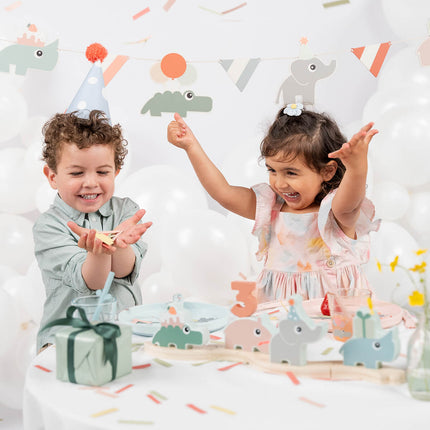 Done by Deer Kinderservies Set Celebration Powder - Done by Deer - Babywinkel - 5712643054573