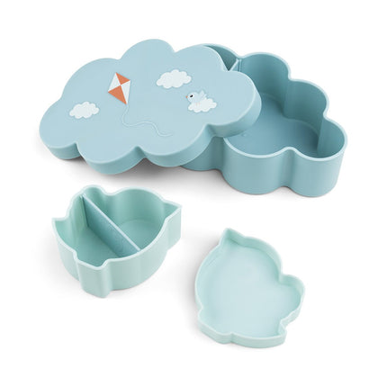 Done by Deer Kinderservies Set Playgrond Blue 3St - Done by Deer - Babywinkel - 5712643051855