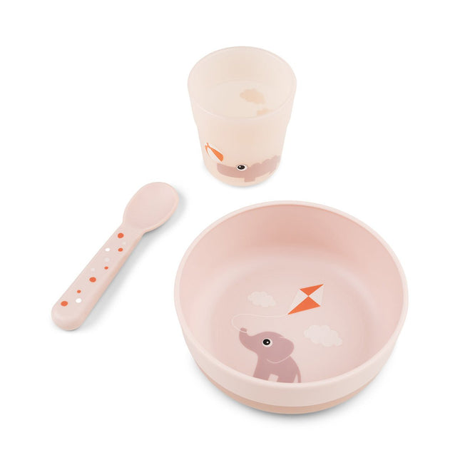 Done by Deer Kinderservies Set Playground Powder 3 Pack - Done by Deer - Babywinkel - 5712643053705