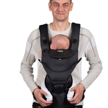 Dooky Draagdoek Urban Comfort Grey Sapphire - Dooky - Babywinkel - 5038278010310