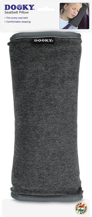 Dooky Kussen Autogordel Donker Grijs - Dooky - Babywinkel - 5038278003893