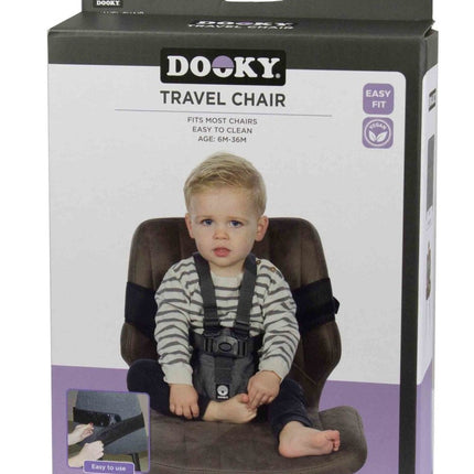 Dooky Stoelverkleiner Band Zwart - Dooky - Babywinkel - 5038278003879