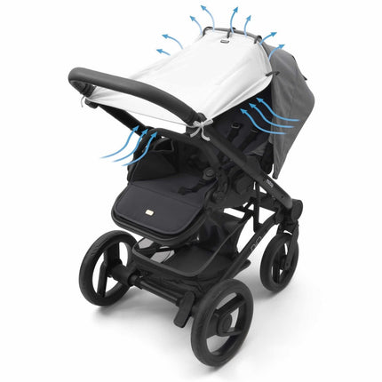 Dooky Zonnekap Kinderwagen Universal Cover Creme - Dooky - Babywinkel - 5038278988770