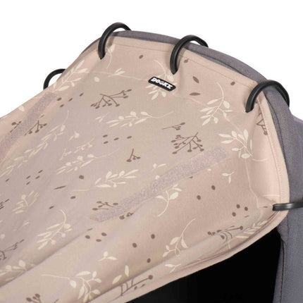 Dooky Zonnekap Universeel Leaves Beige - Dooky - Babywinkel - 5038278011881