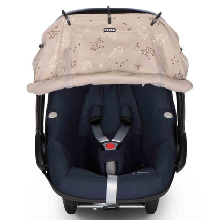 Dooky Zonnekap Universeel Leaves Beige - Dooky - Babywinkel - 5038278011881