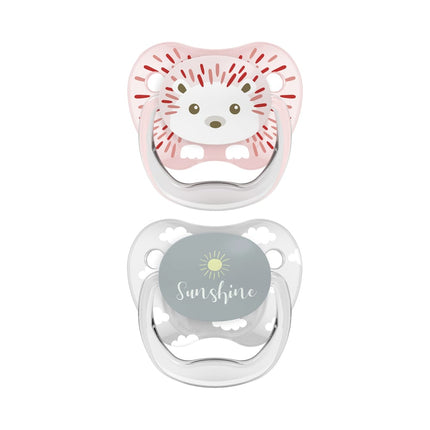Dr. Brown's Speen Fase 1 Roze 2 - pack animal faces - Babywinkel - 072239311905