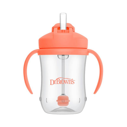 <tc>Dr. Brown's</tc> Premier gobelet à paille pour bébé Coral 270 ml