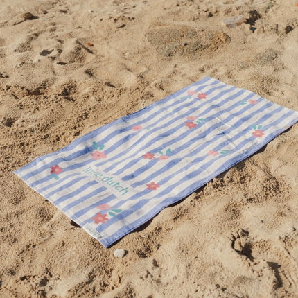 Dreamy Purple Stripe Handdoek koop je bij Babywinkel