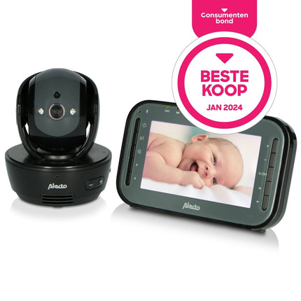 DVM200M BK - Digital Video Babymonitor - 4.3'', Black - Babywinkel - 8711902078210