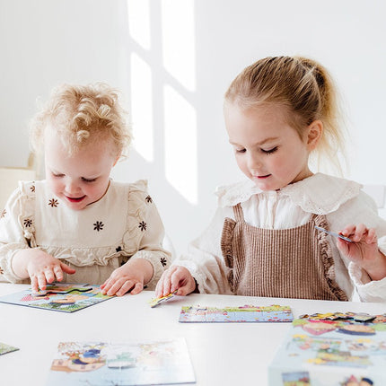 Fien & Teun 4 - In 1 Puzzel - Babywinkel - 8714274192010