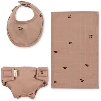 Konges Sløjd Ensemble de vêtements pour poupées Cherry Blush