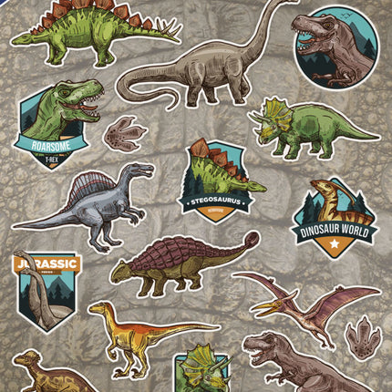 Autocollants Grands Dinosaures