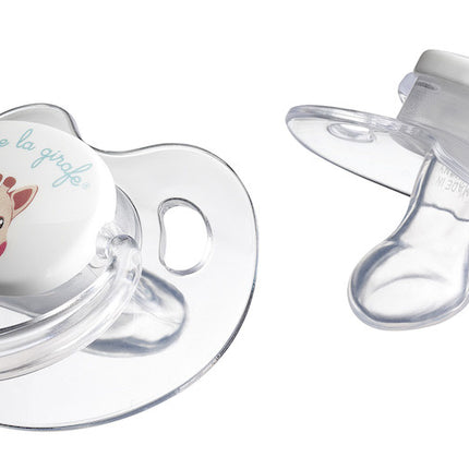 <tc>Sophie de Giraf</tc> <tc>tétine</tc> Lot de 2 Silicone 6-18 mois 2pcs