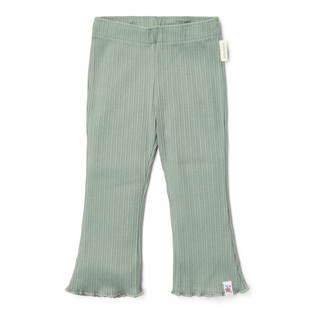 Pantalon évasé Garden Green