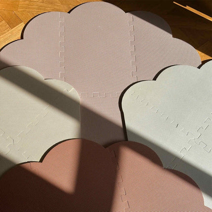 FOAM PLAY MAT SHELL Light grey Shell - Babywinkel - 5713846080093