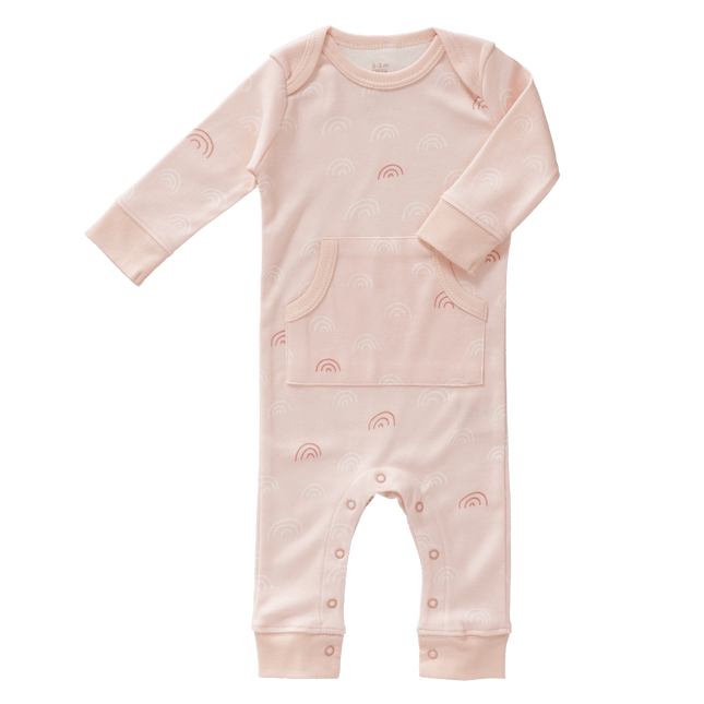 Fresk Baby Pyjama Zonder Voet Rainbow Chintz Rose - Fresk - Babywinkel - 8719638230919