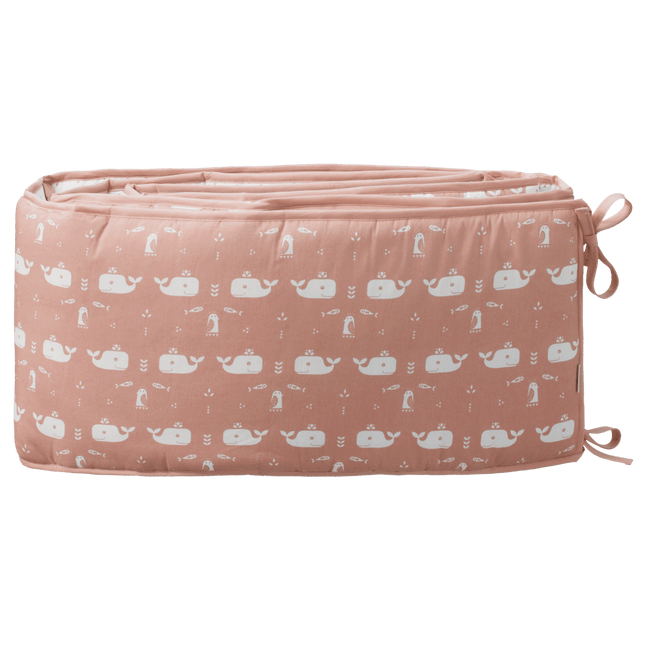 Fresk Bedomrander Whale Mellow Rose 180cm - Fresk - Babywinkel - 8718754236225