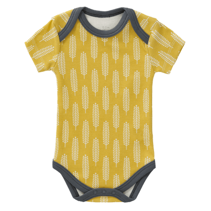 Fresk Romper Korte Mouw Havre Vintage Yellow - Fresk - Babywinkel - 8718754238144