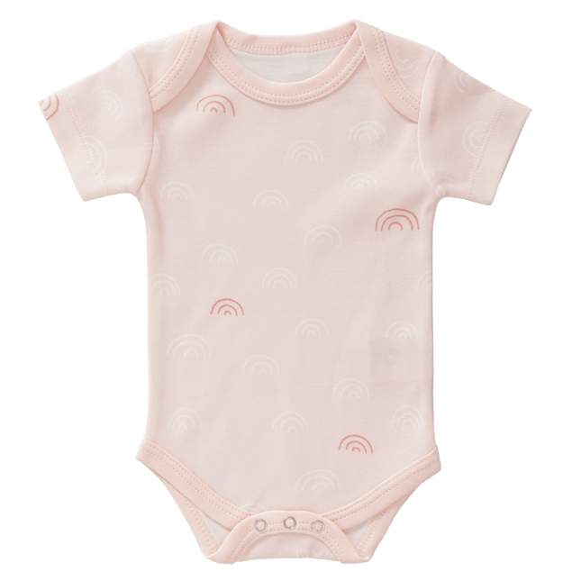 Fresk Romper Korte Mouw Rainbow Chintz Rose - Fresk - Babywinkel - 8719638230971