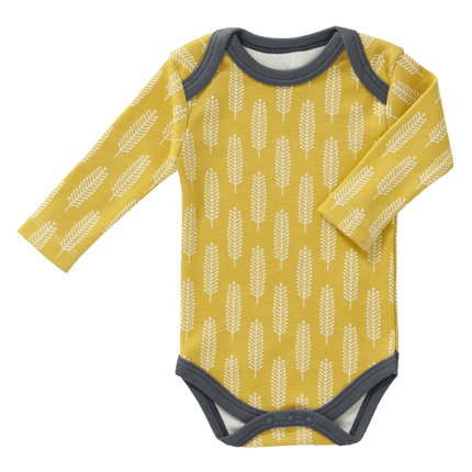 Fresk Romper Lange Mouw Havre Vintage Yellow - Fresk - Babywinkel - 8718754238069