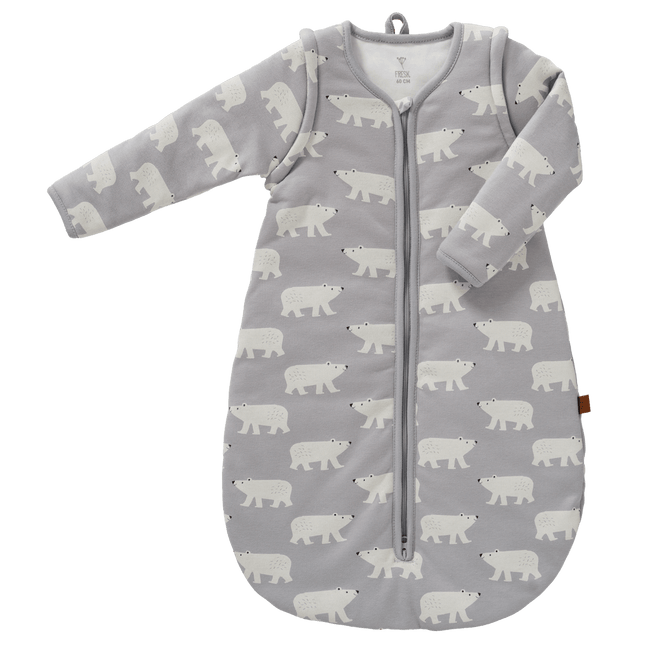 Fresk Slaapzak Baby Interlock Met Lichte Voering Polar Bear 60cm koop je bij Babywinkel