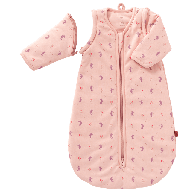 Fresk Slaapzak Baby Sea Horse Interlock Met Lichte Voering 60Cm koop je bij Babywinkel
