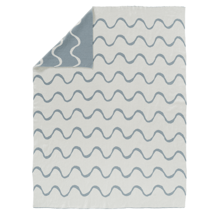 Fresk Wiegdeken Gebreid Waves 80x100cm - Fresk - Babywinkel - 8720088956557