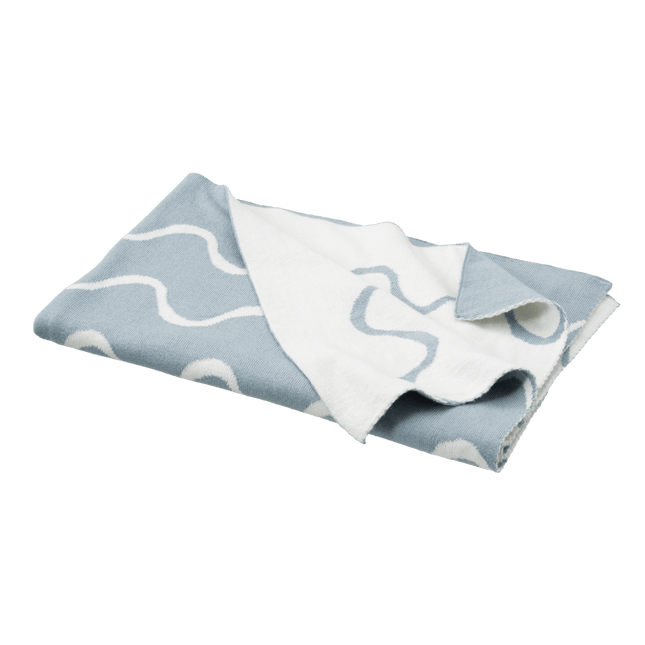 Fresk Wiegdeken Gebreid Waves 80x100cm - Fresk - Babywinkel - 8720088956557