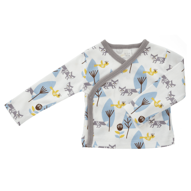 Fresk Wikkelvestje Fox Blauw koop je bij Babywinkel