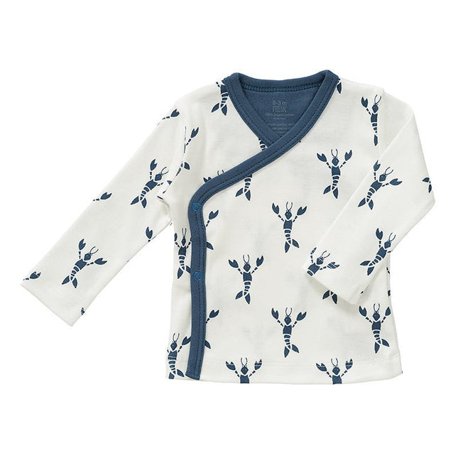 Fresk Wikkelvestje Lobster Indigo Blue - Fresk - Babywinkel - 8719638230254