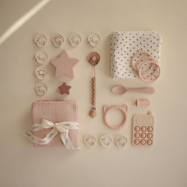 Frigg Speen Maat 1 Daisy Blooming Desert/Cream Silicone 2 - Pack - Frigg - Babywinkel - 5715239022062