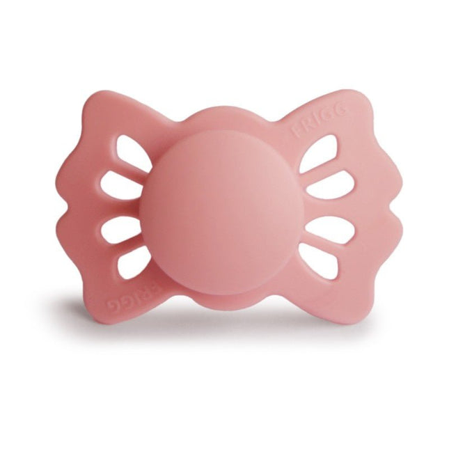 Frigg Speen Maat 1 Lucky Symmetrical Prettypeach Silicone - Frigg - Babywinkel - 5715239018096