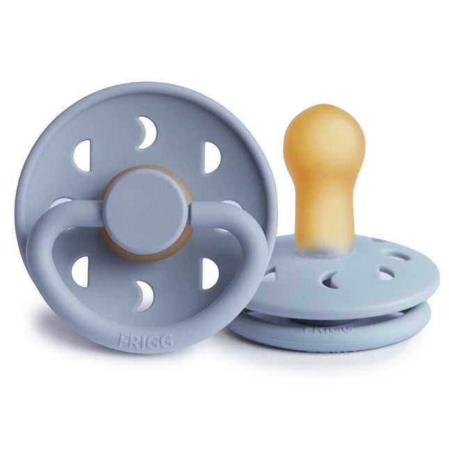 Frigg Speen Maat 1 Moon Powder Blue Latex - Frigg - Babywinkel - 5715239512280