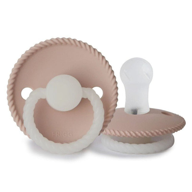 Frigg Speen Maat 1 Rope Night Blush Silicone - Frigg - Babywinkel - 5715239013510