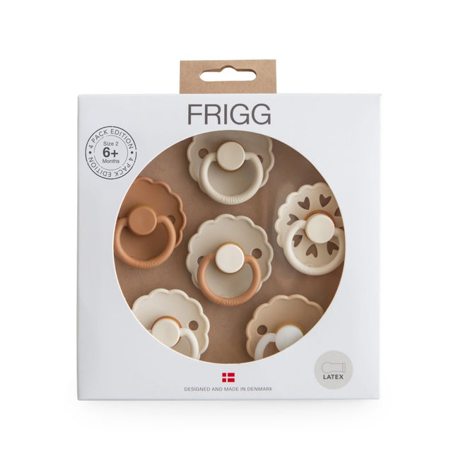 Frigg Speen Maat 2 Cinnamon Charm Latex 6St - Frigg - Babywinkel - 5715239029382