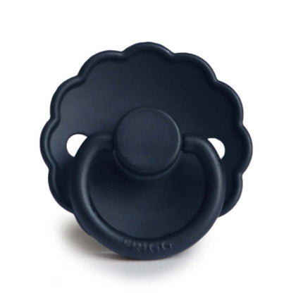 Frigg Speen Maat 2 Daisy Dark Navy Silicone - Frigg - Babywinkel - 5715239010304