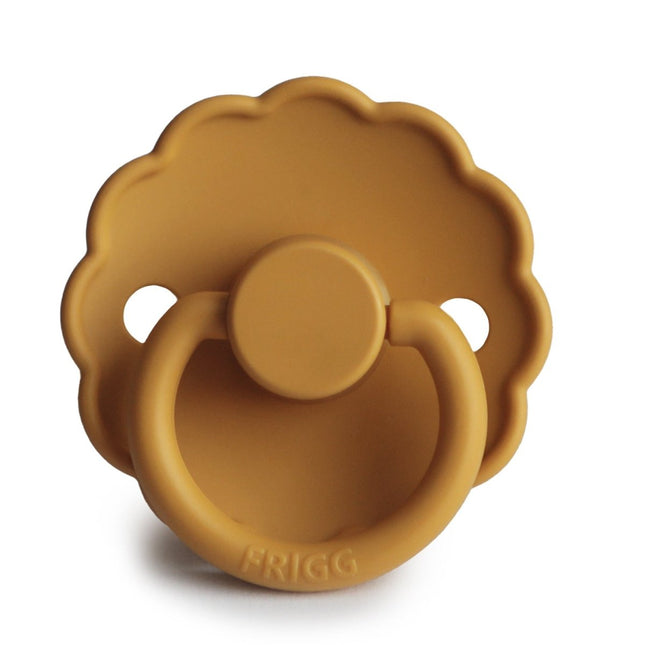 Frigg Speen Maat 2 Daisy Honey Gold Latex - Frigg - Babywinkel - 5715239223643