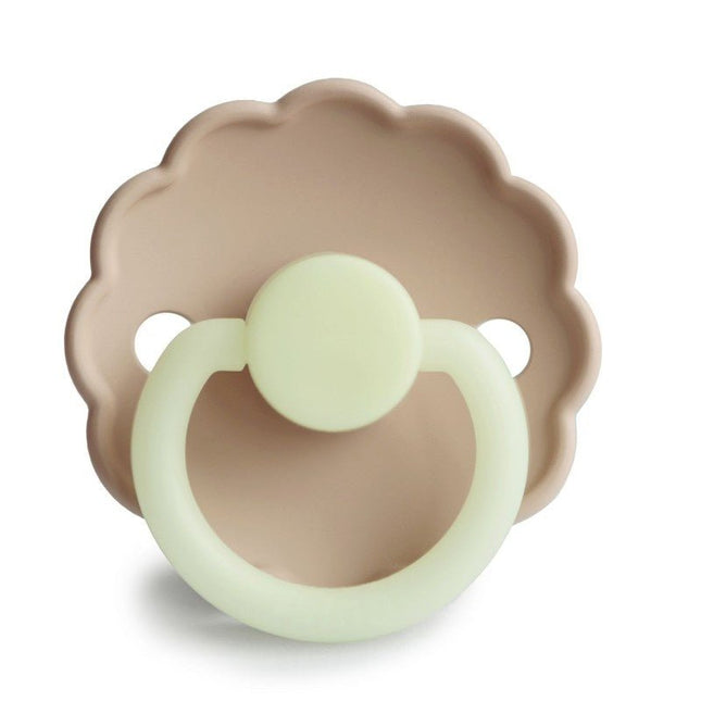 Frigg Speen Maat 2 Daisy Night Croissant Silicone - Frigg - Babywinkel - 5715239010496