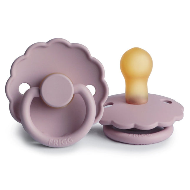 Frigg Speen Maat 2 Daisy Soft Lilac Latex - Frigg - Babywinkel - 5715239224428