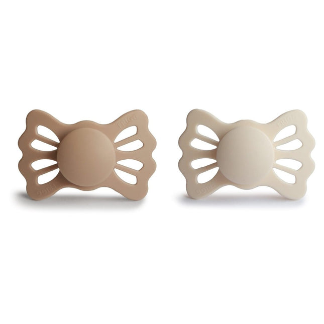 Frigg Speen Maat 2 Lucky Silky Satin/Cream Silicone 2 - Pack - Frigg - Babywinkel - 5715239022321