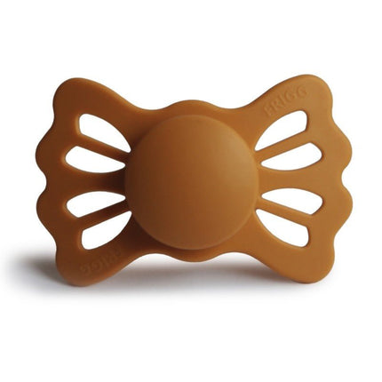 Frigg Speen Maat 2 Lucky Symmetrical Honey Gold Silicone - Frigg - Babywinkel - 5715239018133