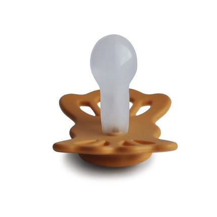 Frigg Speen Maat 2 Lucky Symmetrical Honey Gold Silicone - Frigg - Babywinkel - 5715239018133