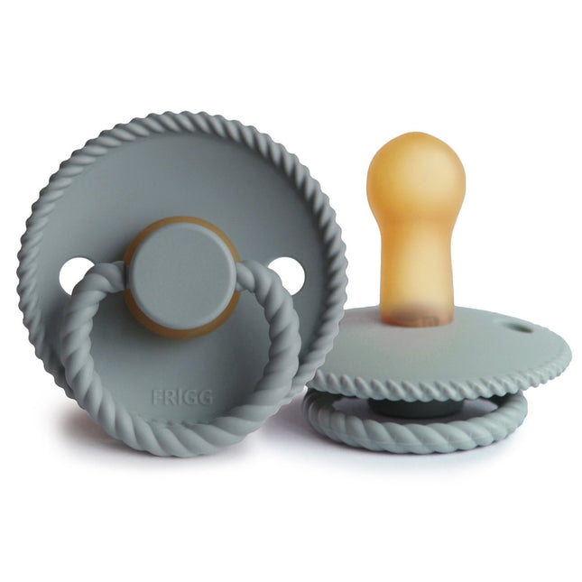 Frigg Speen Maat 2 Rope French Gray Latex - Frigg - Babywinkel - 5715239623627