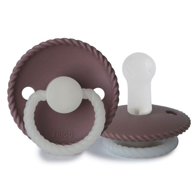 Frigg Speen Maat 2 Rope Night Twilight Mauve Silicone - Frigg - Babywinkel - 5715239013602