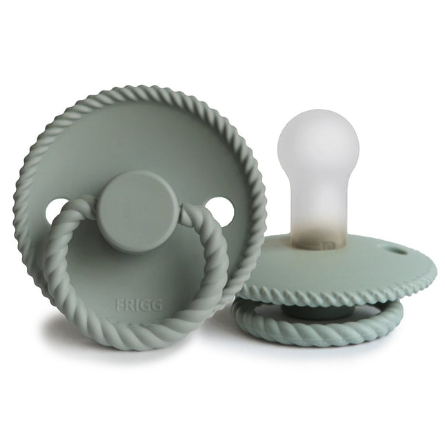 Frigg Speen Maat 2 Rope Sage Silicone - Frigg - Babywinkel - 5715239012438
