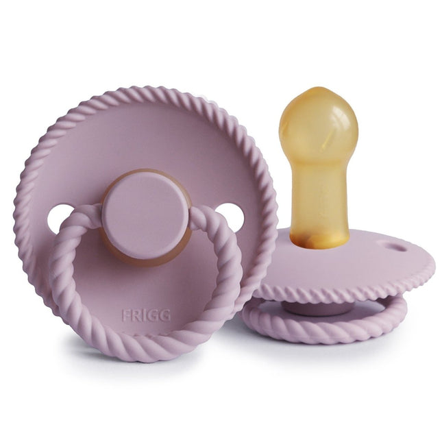 Frigg Speen Maat 2 Rope Soft Lilac Latex - Frigg - Babywinkel - 5715239021577