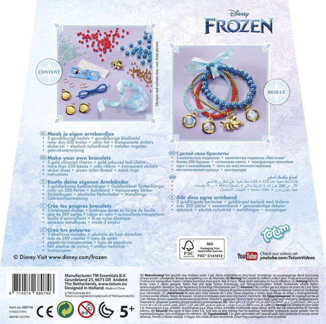 Frozen Sieraden Set Maken - Babywinkel - 8714274680746