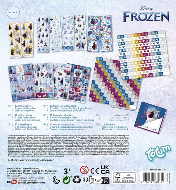 Frozen Sticker Set Large - Babywinkel - 8714274680715
