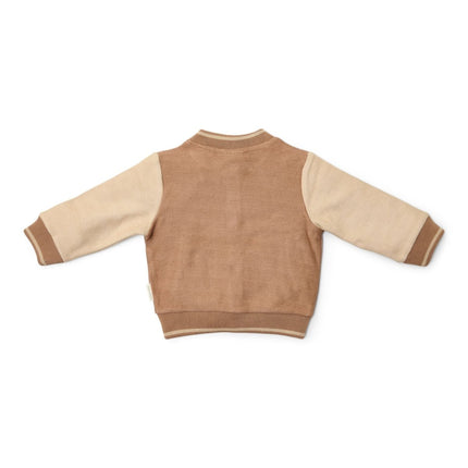 Gebreid vest Brown/Taupe - Babywinkel - 8721122580134
