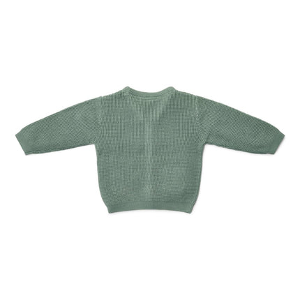 Gebreid vest Forest Green - Babywinkel - 8721122580011